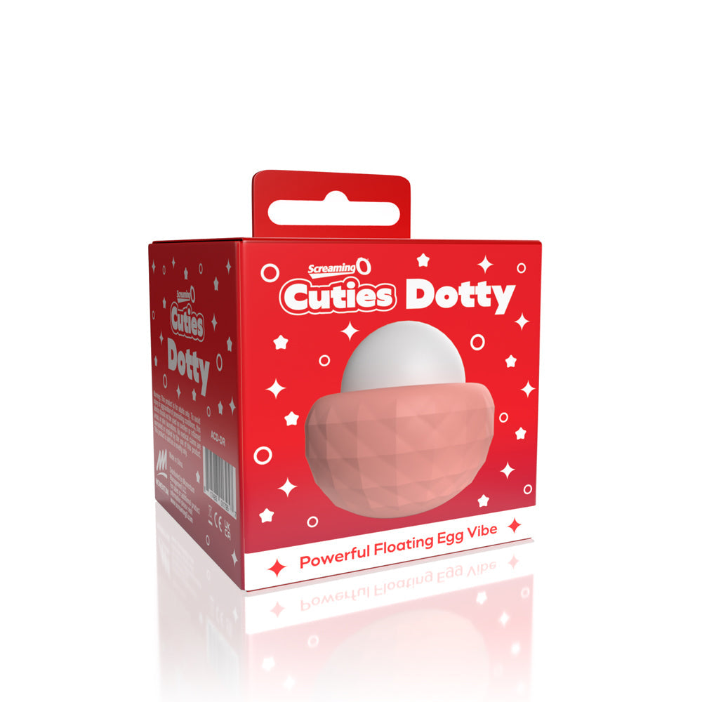Screaming O Cuties Dotty Egg Vibrator-Dusty Rose
