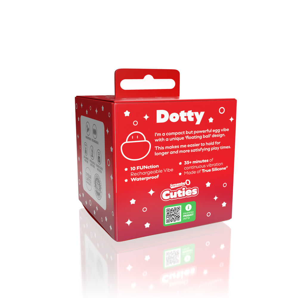 Screaming O Cuties Dotty Egg Vibrator-Dusty Rose