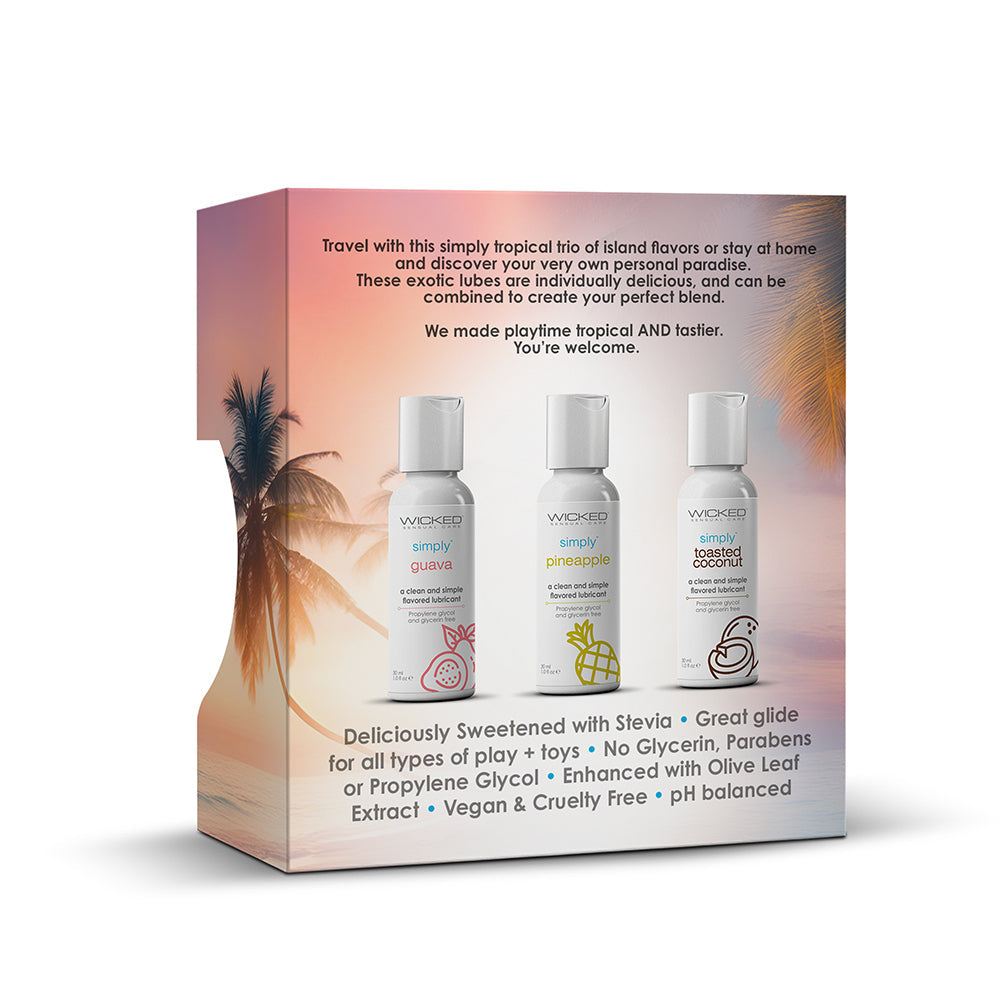 Wicked Sensual Care Sensual Simply Tropical Trio