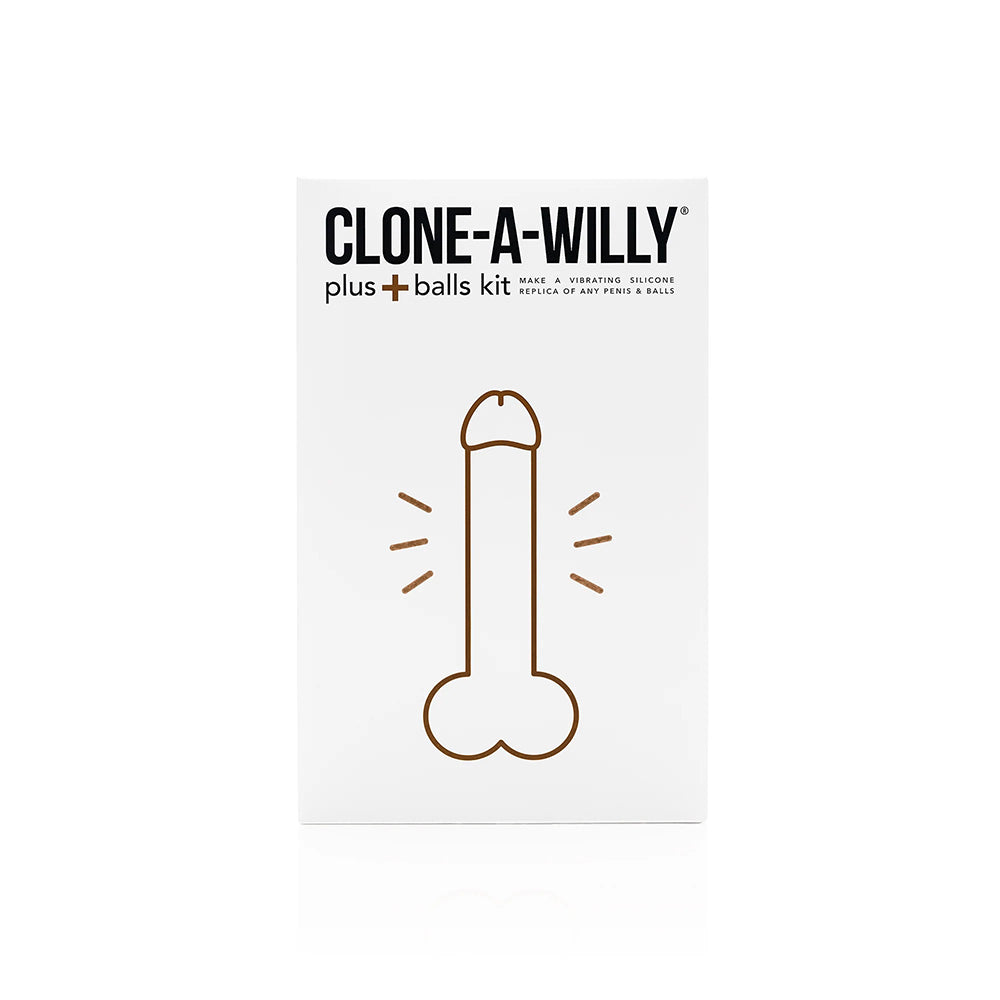 Clone-A-Willy Plus+ Balls Kit-Deep Skin Tone