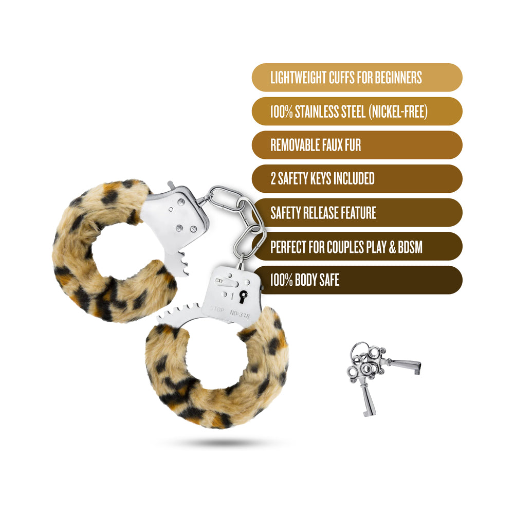 Temptasia Beginner Cuffs-Leopard