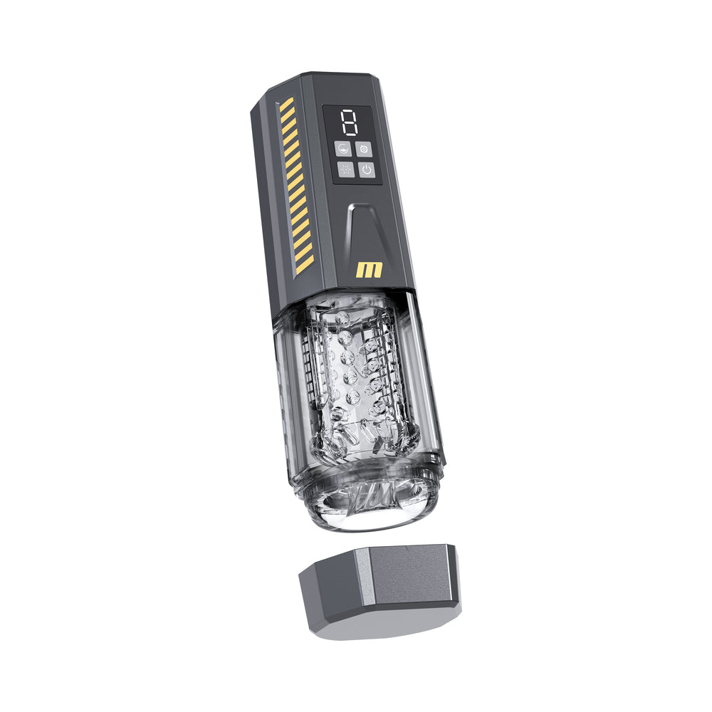 Blush M for Men SpinMaster Pro Stroker - Grey