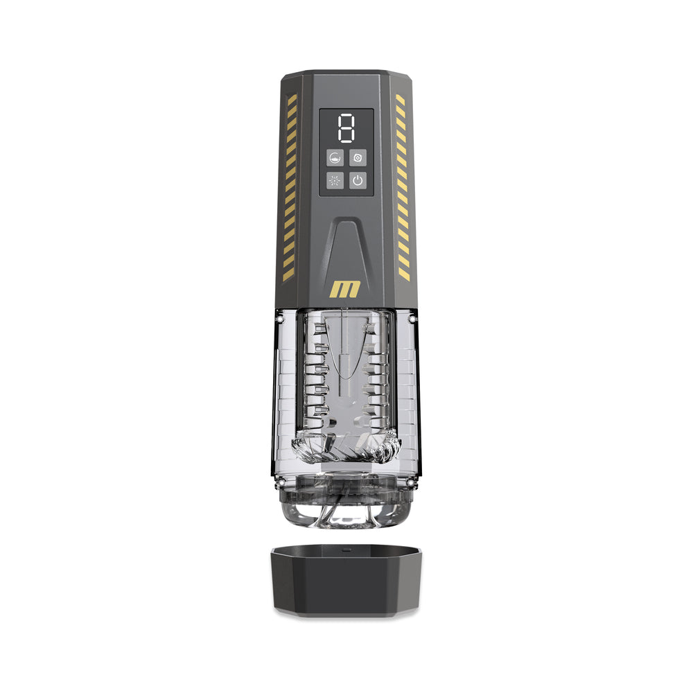 Blush M for Men SpinMaster Pro Stroker - Grey