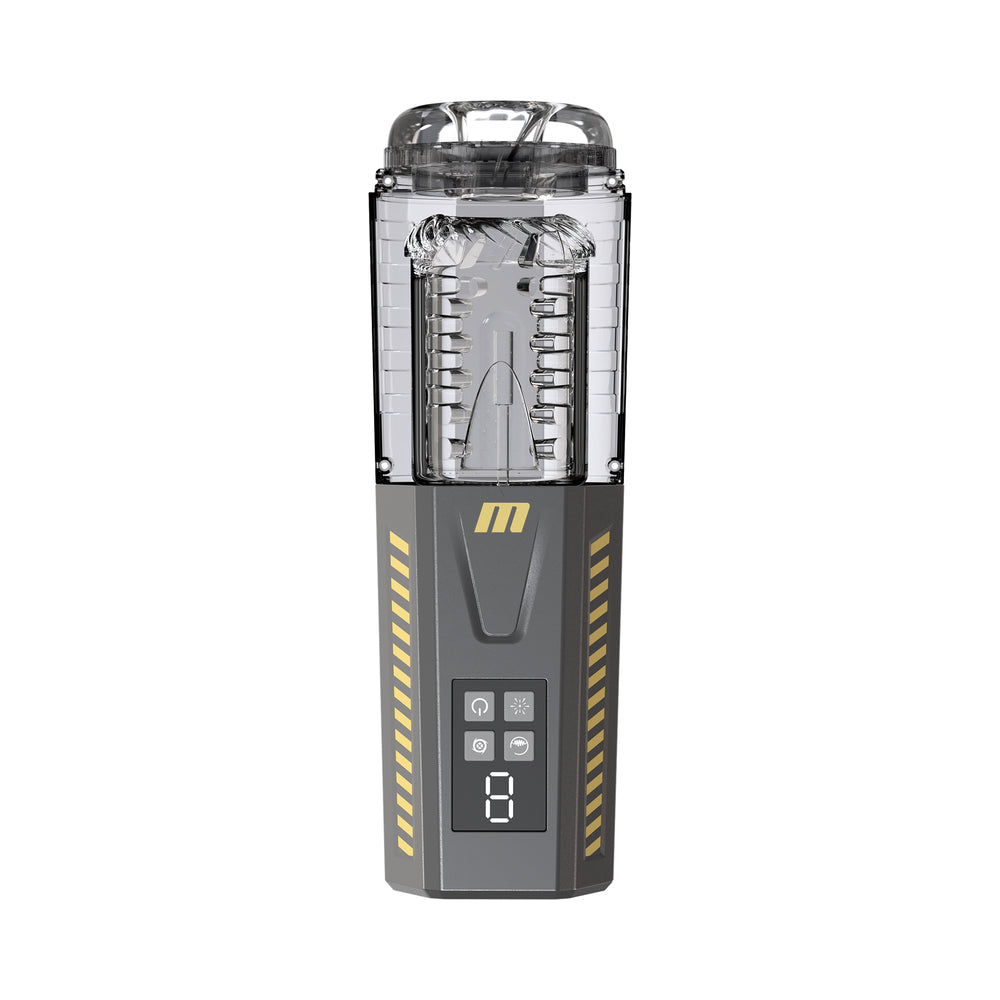 Blush M for Men SpinMaster Pro Stroker - Grey