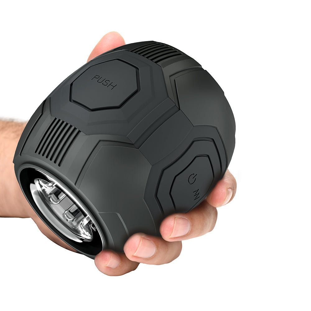 Blush M for Men Dome X Vibrating Masturbator - Black
