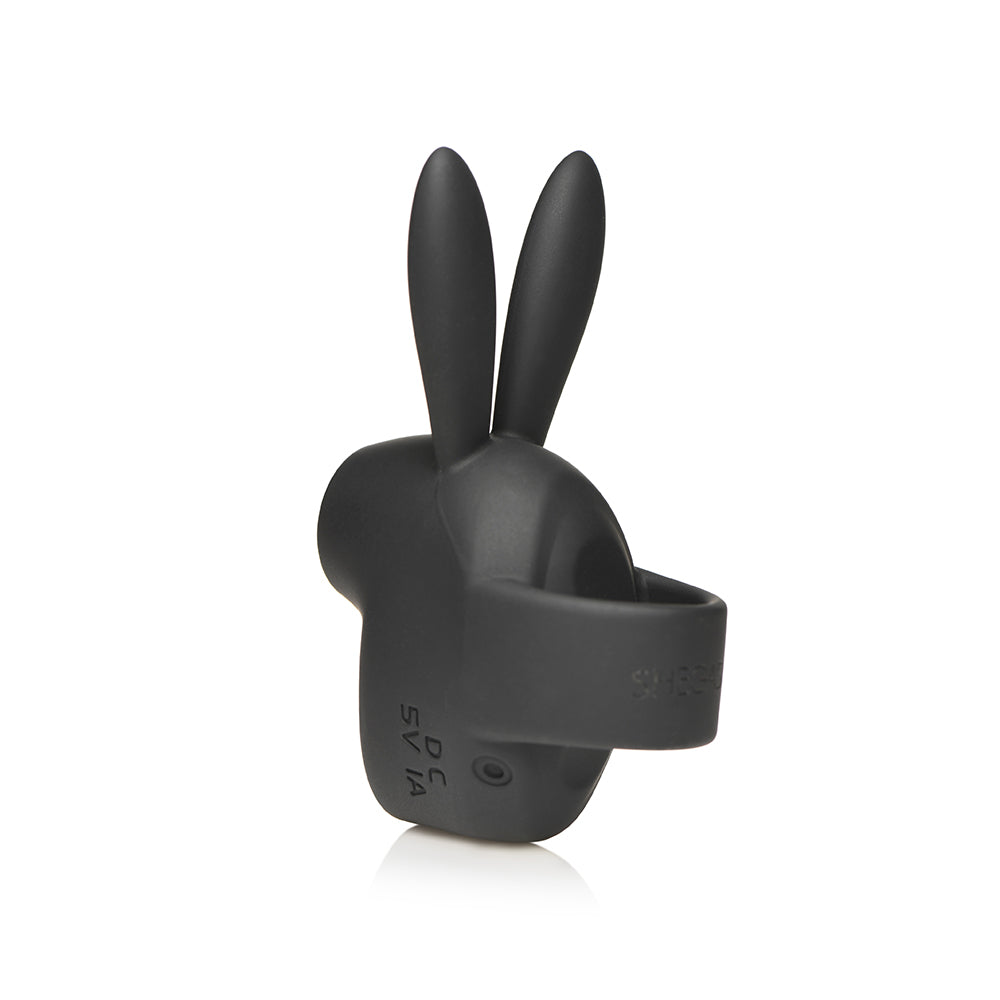 Shegasm Sucky Bunny Clit Stimulator - Black