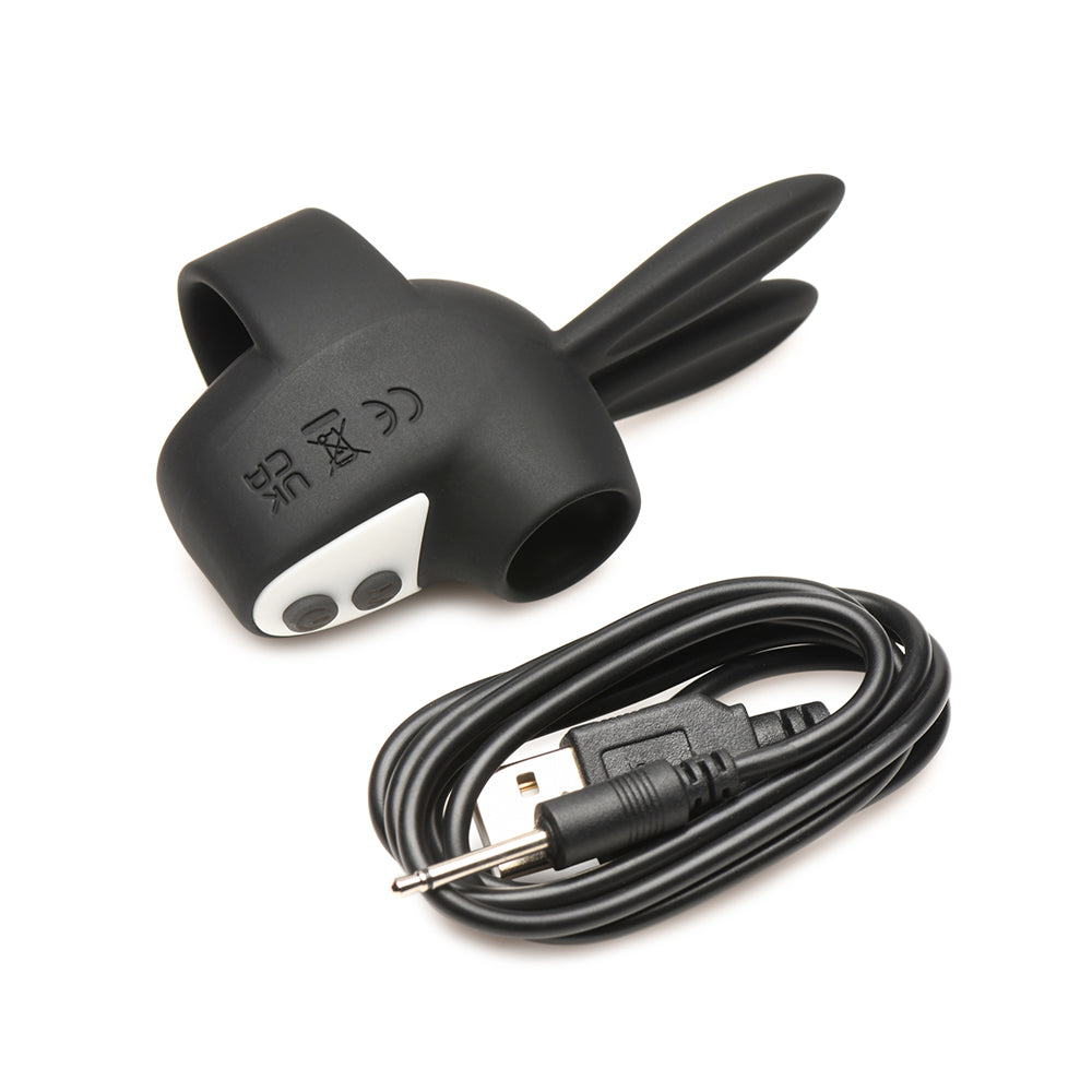 Shegasm Sucky Bunny Clit Stimulator - Black