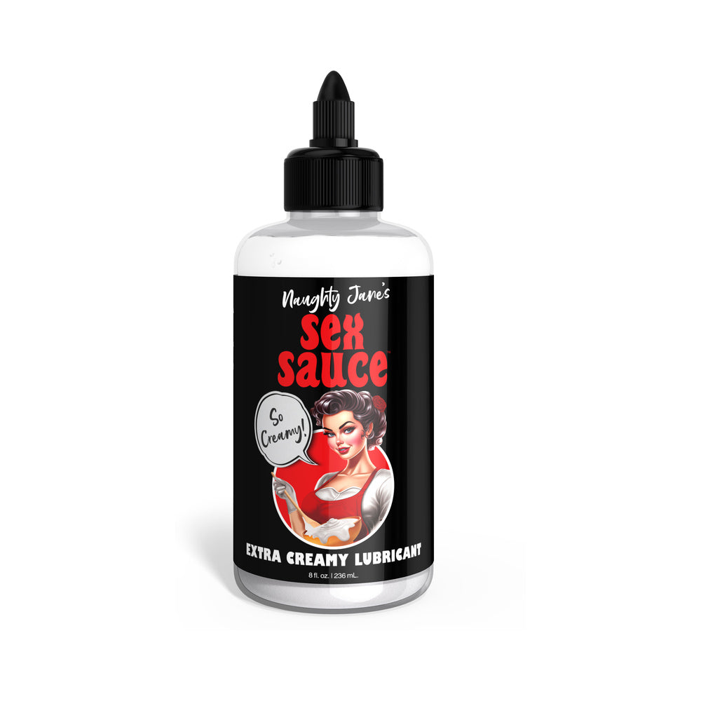Naughty Jane's Sex Sauce Extra Creamy Lubricant 8oz