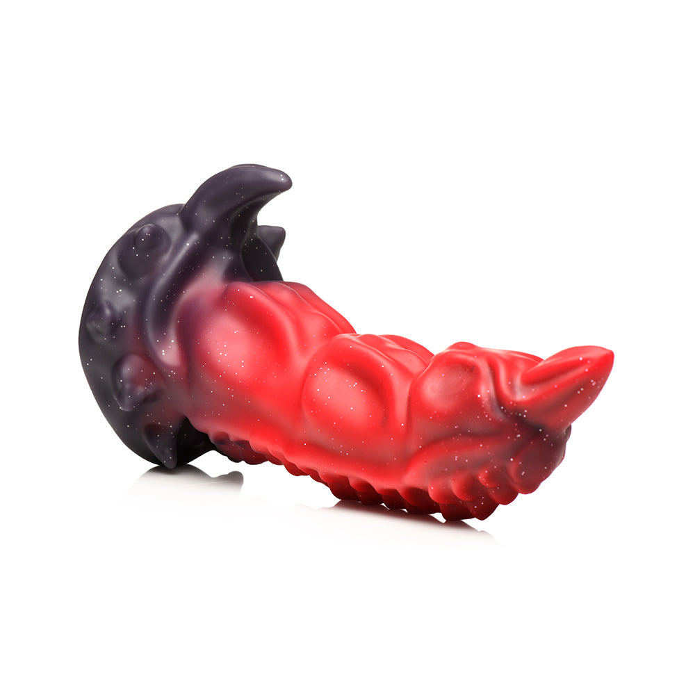 Creature Cocks King Scorpion Silicone Dildo - Red