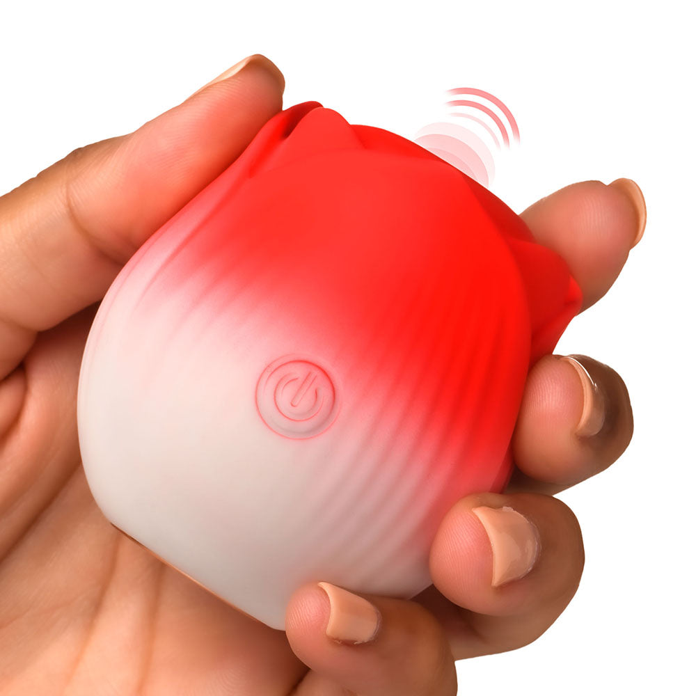 Bloomgasm Pulsing Petals Throbbing Rose Stimulator