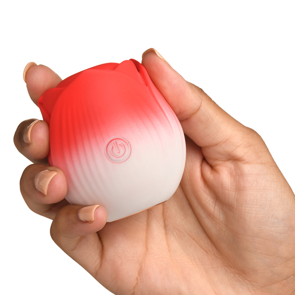 Bloomgasm Pulsing Petals Throbbing Rose Stimulator