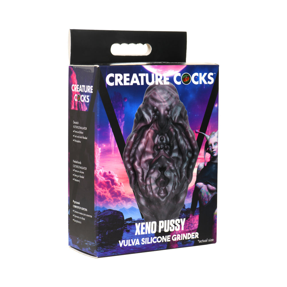 Creature Cocks Xeno Pussy Vulva Silicone Grinder - Multi Color
