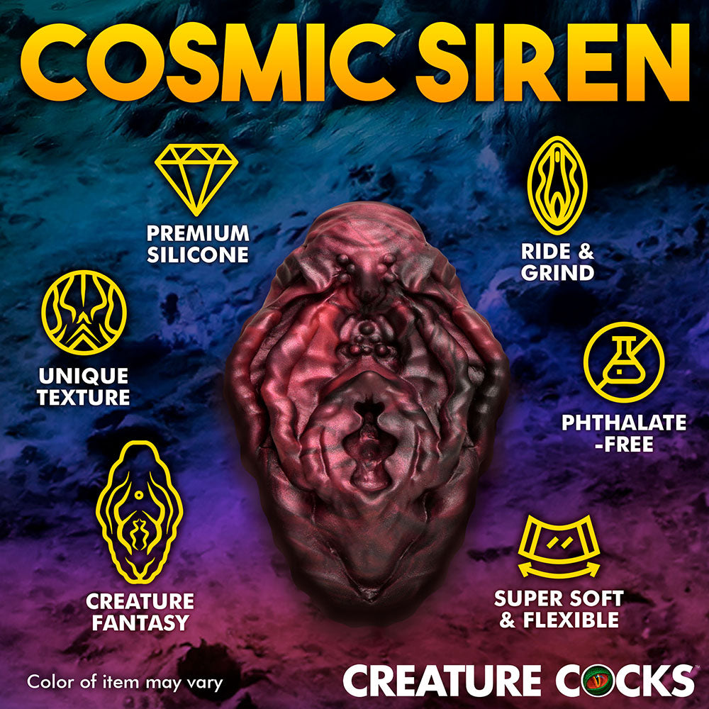 Creature Cocks Xeno Pussy Vulva Silicone Grinder - Multi Color