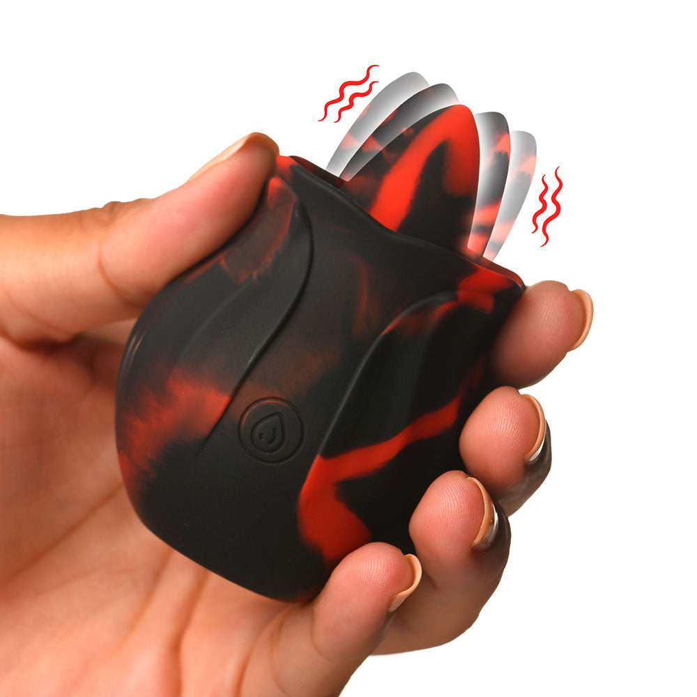 Bloomgasm Black Kiss 10X Rimming Clit Stimulator - Black