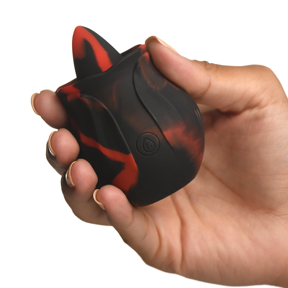 Bloomgasm Black Kiss 10X Rimming Clit Stimulator - Black