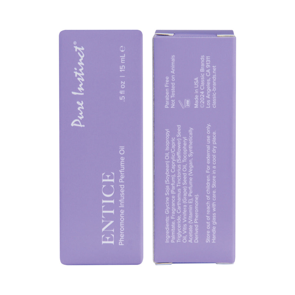 Pure Instinct Signature Collection Pheromone Perfume Oil-Entice 15ml