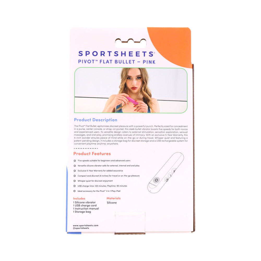 Pivot Flat Bullet - Pink