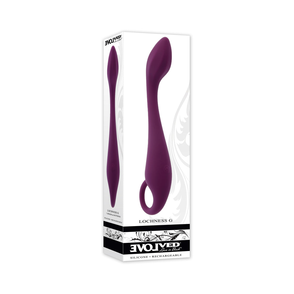 Evolved Lochness G G-Spot Vibe - Burgundy