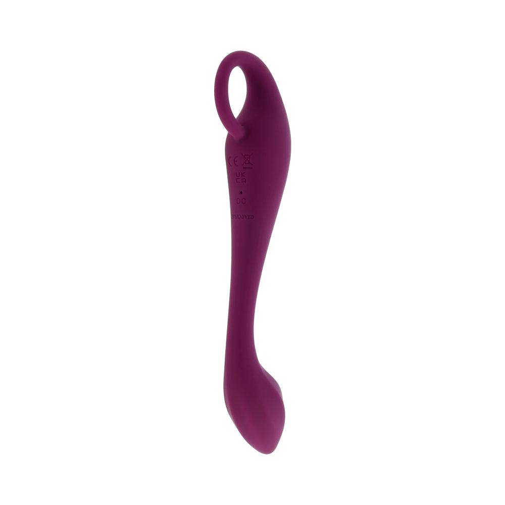Evolved Lochness G G-Spot Vibe - Burgundy