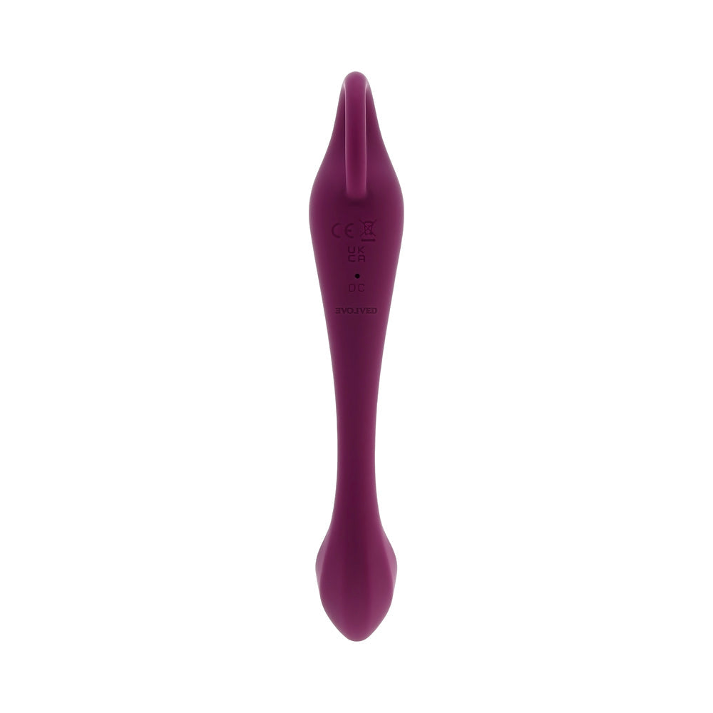 Evolved Lochness G G-Spot Vibe - Burgundy