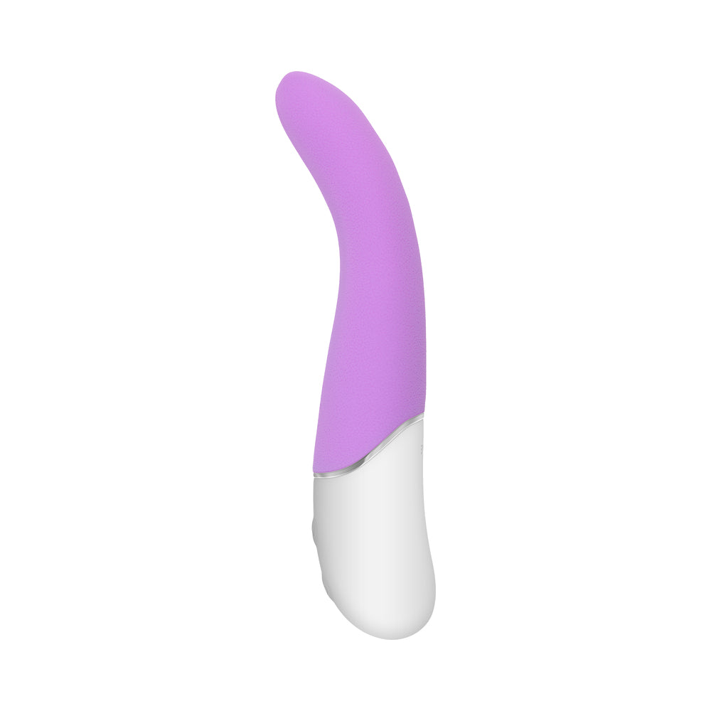 Evolved Slip of the Tongue G-Spot Vibrator - Purple/White