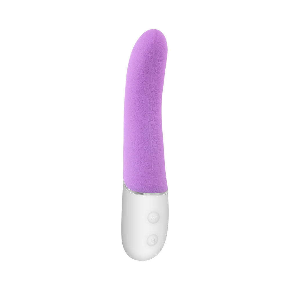 Evolved Slip of the Tongue G-Spot Vibrator - Purple/White