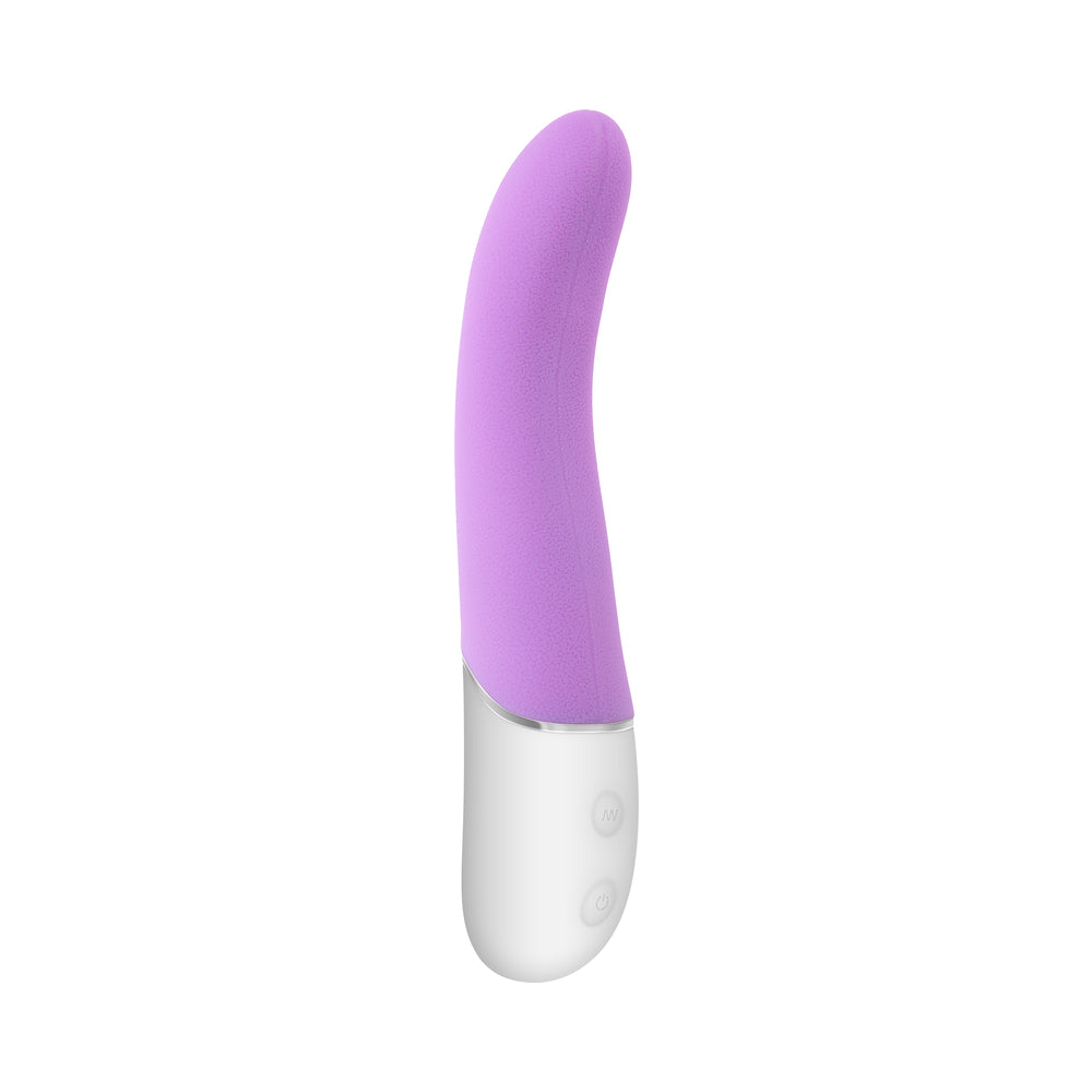 Evolved Slip of the Tongue G-Spot Vibrator - Purple/White