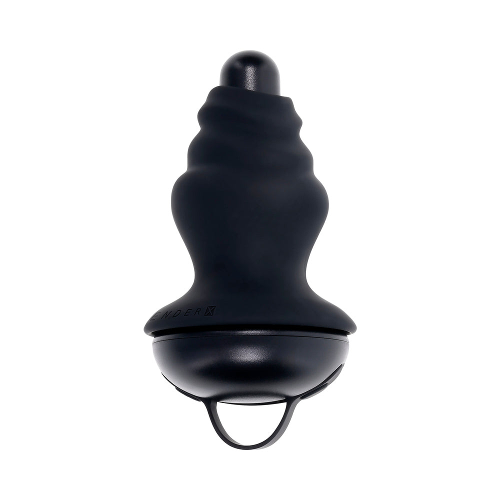 Gender X ECHO Vibrating Shaft w/Removable Silicone Sleeve - Black
