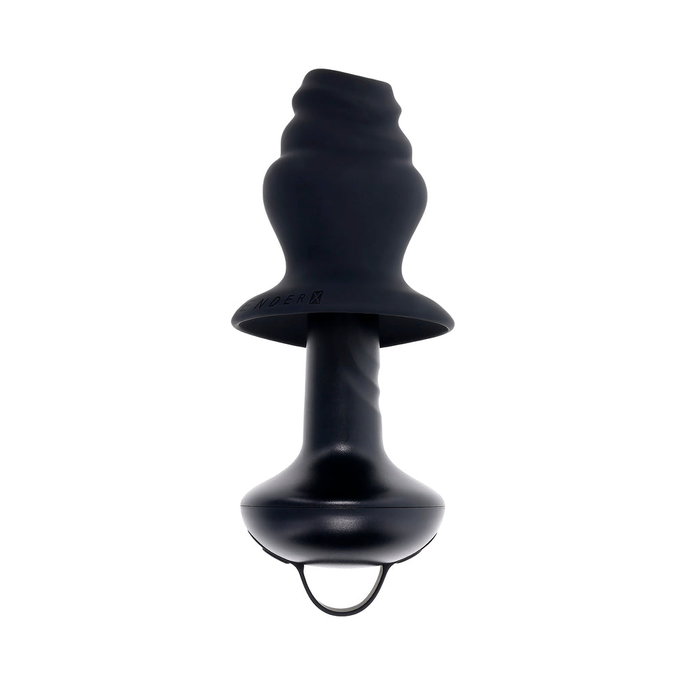 Gender X ECHO Vibrating Shaft w/Removable Silicone Sleeve - Black
