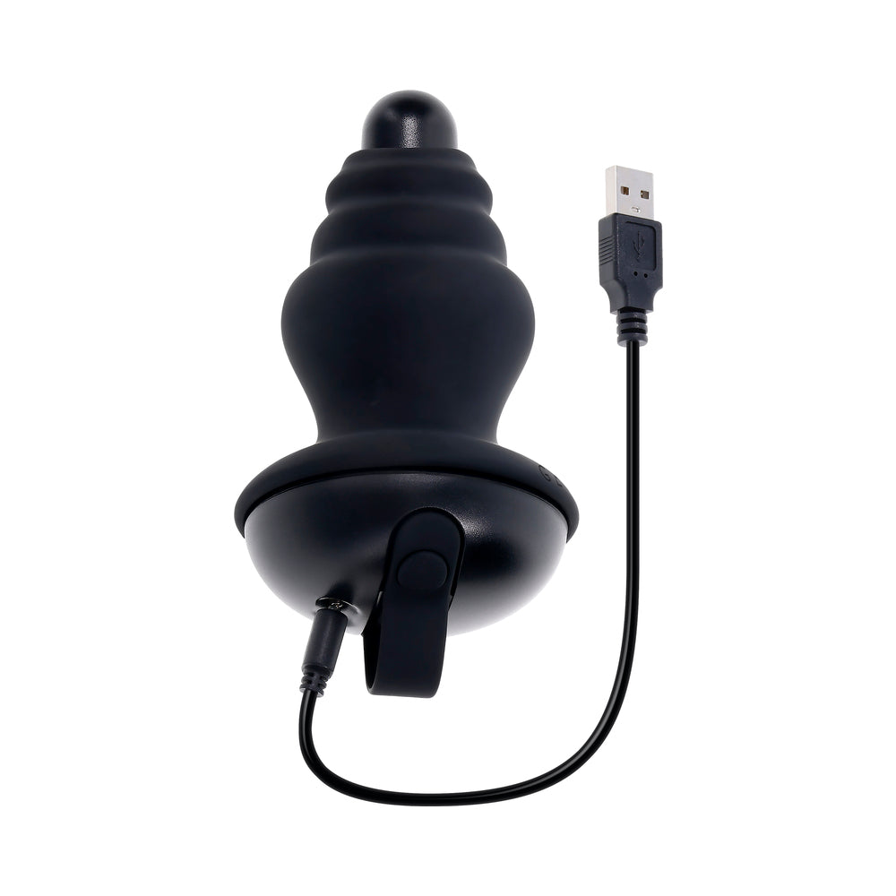 Gender X ECHO Vibrating Shaft w/Removable Silicone Sleeve - Black