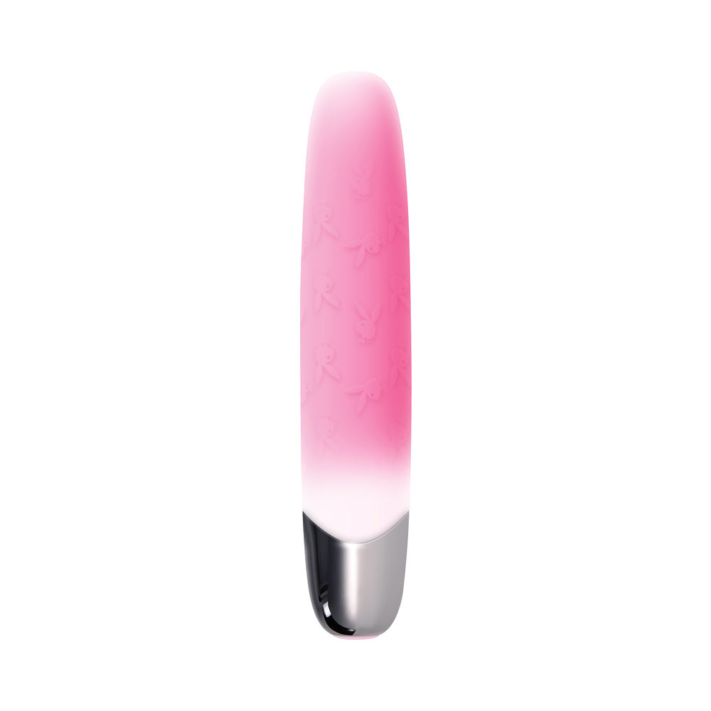 Playboy Pleasure Bunnies on Parade Bullet Vibe - Pink/White