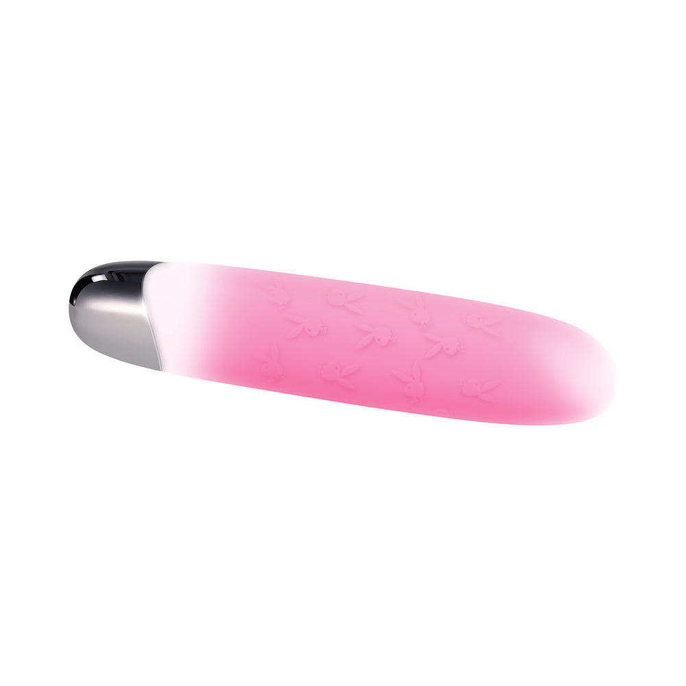 Playboy Pleasure Bunnies on Parade Bullet Vibe - Pink/White