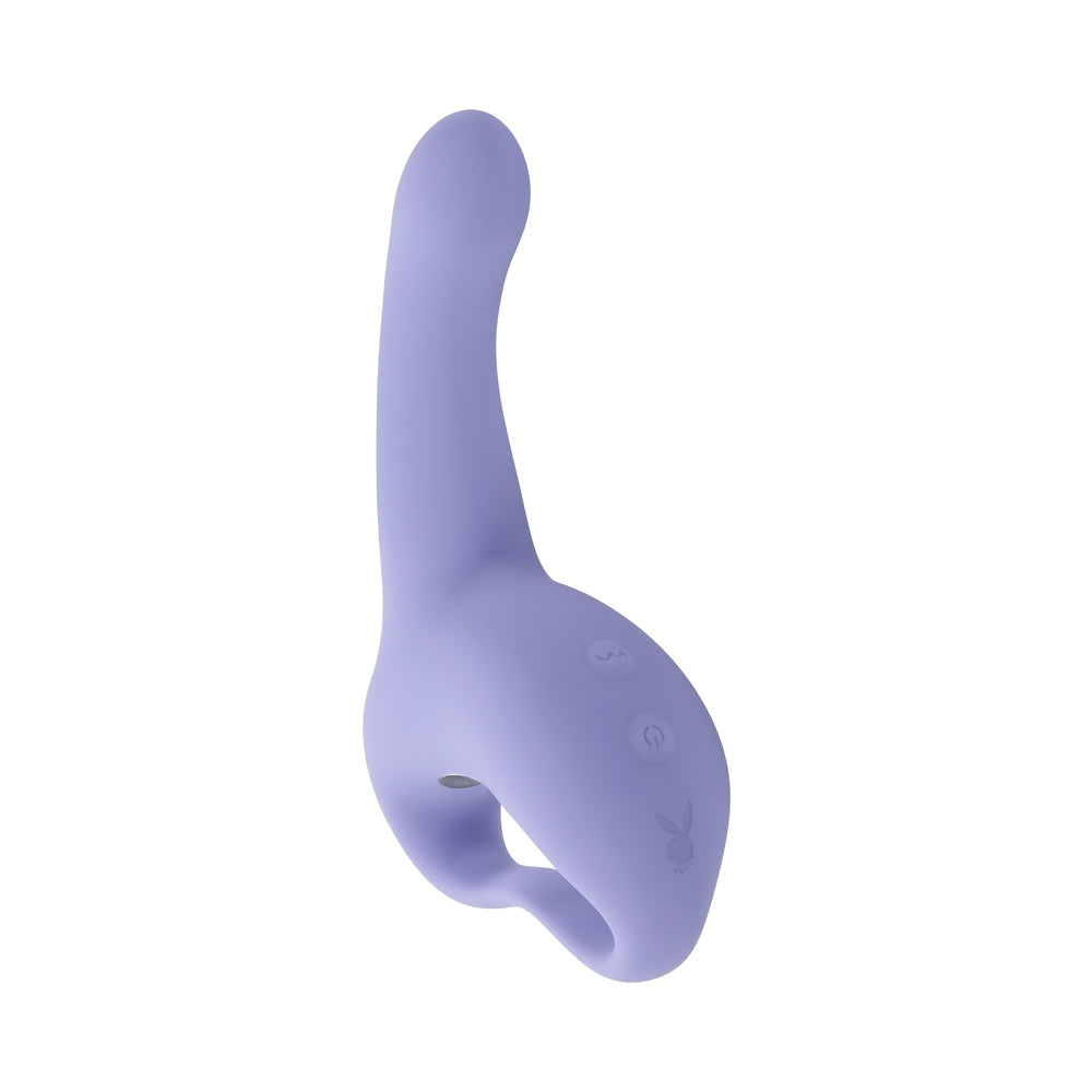Playboy Pleasure Nice to Meet You Rabbit Vibrator - Lavender