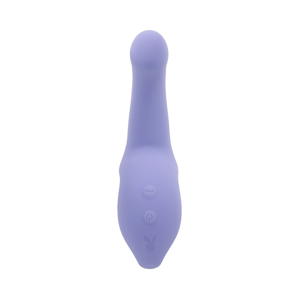 Playboy Pleasure Nice to Meet You Rabbit Vibrator - Lavender
