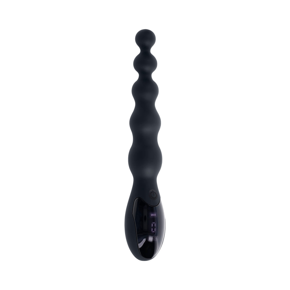 Zero Tolerance Backdoor Baton Beaded Anal Vibrator - Black