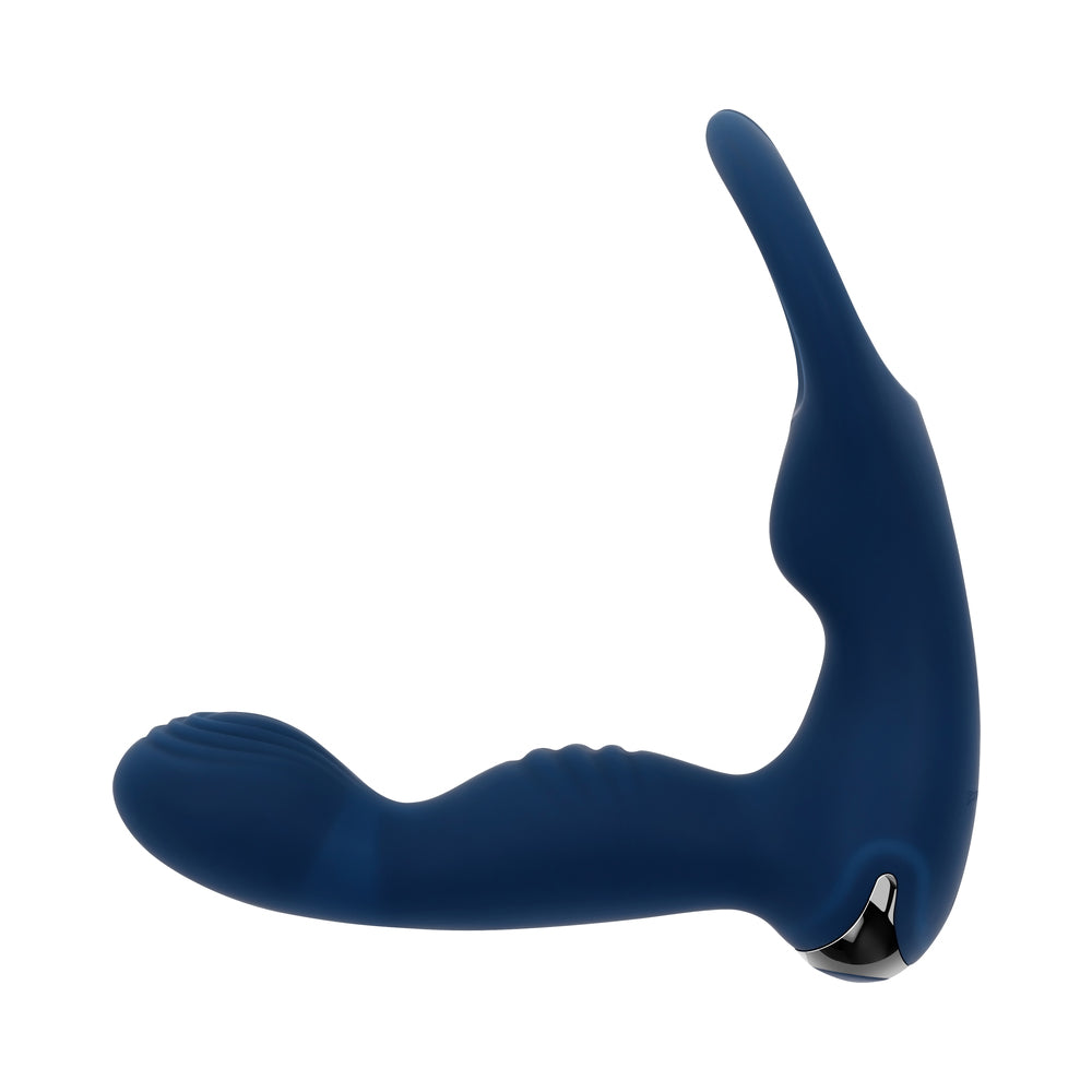 Zero Tolerance By All Means Prostate Vibrator w/Remote Control - Blue