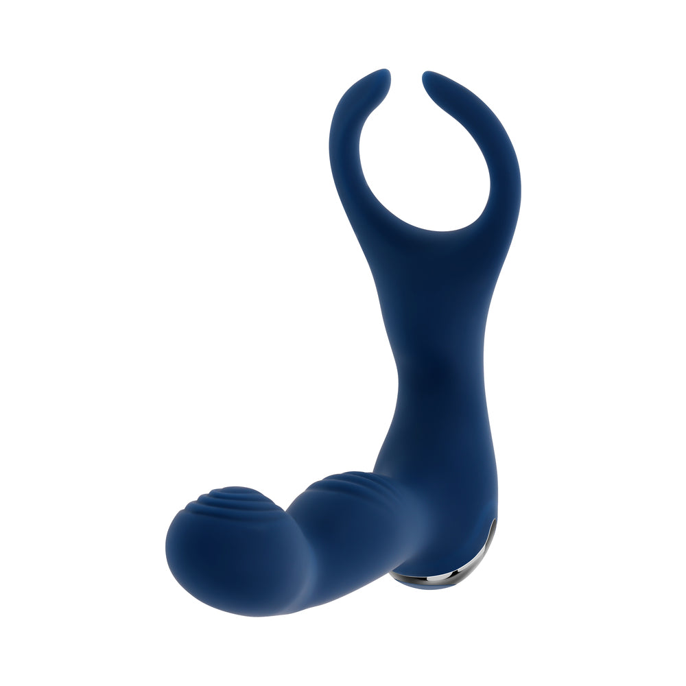 Zero Tolerance By All Means Prostate Vibrator w/Remote Control - Blue