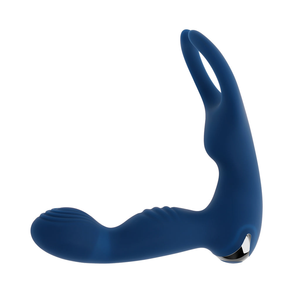 Zero Tolerance By All Means Prostate Vibrator w/Remote Control - Blue