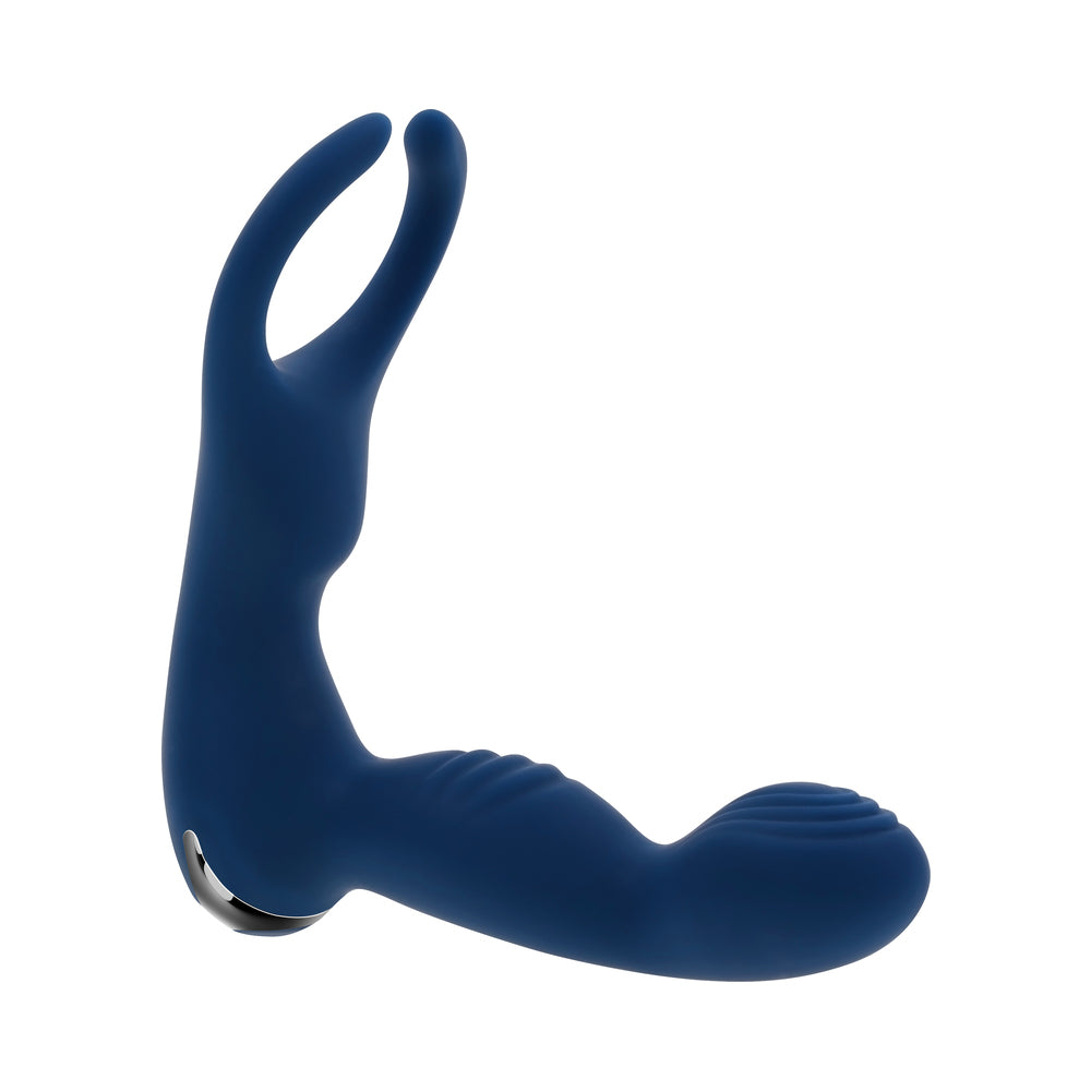 Zero Tolerance By All Means Prostate Vibrator w/Remote Control - Blue