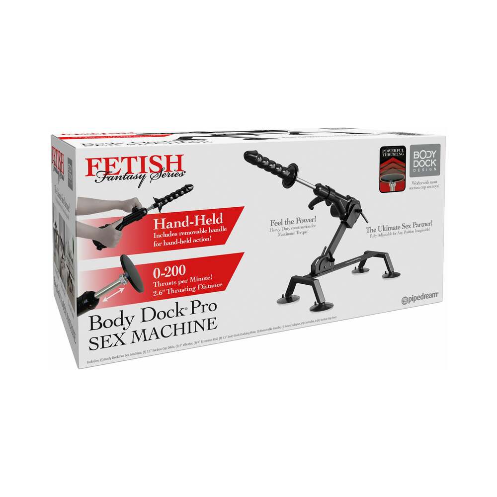 Fetish Fantasy Series Body Dock Sex Machine-Black