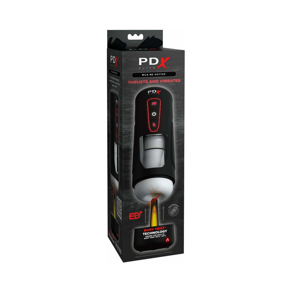 PDX Elite Milk Me Hotter-Black