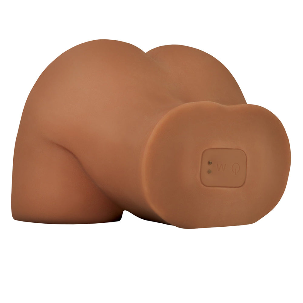 PDX Elite Shake That Ass Vibrating Mega Masturbator - Brown