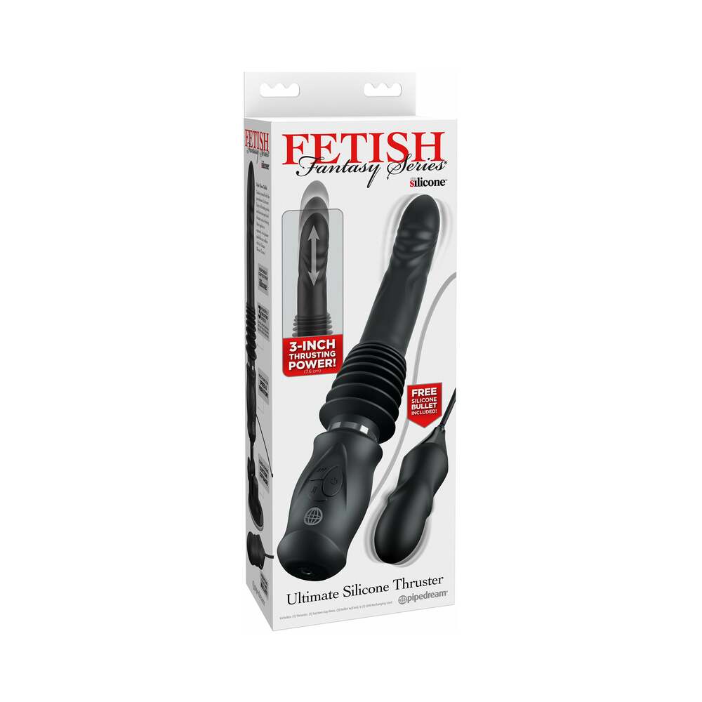 Fetish Fantasy Series Ultimate Silicone Thruster-Black