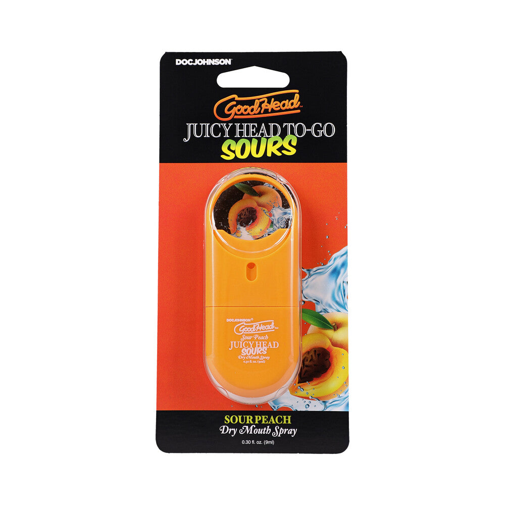 Goodhead Juicy Head Dry Mouth Spray To Go-Sour Peach .30oz