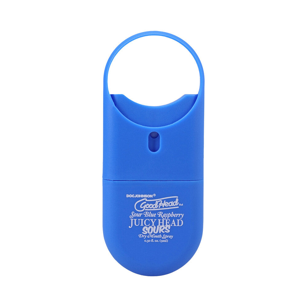 Goodhead Juicy Head Dry Mouth Spray To Go-Sour Blue Raspberry .30oz