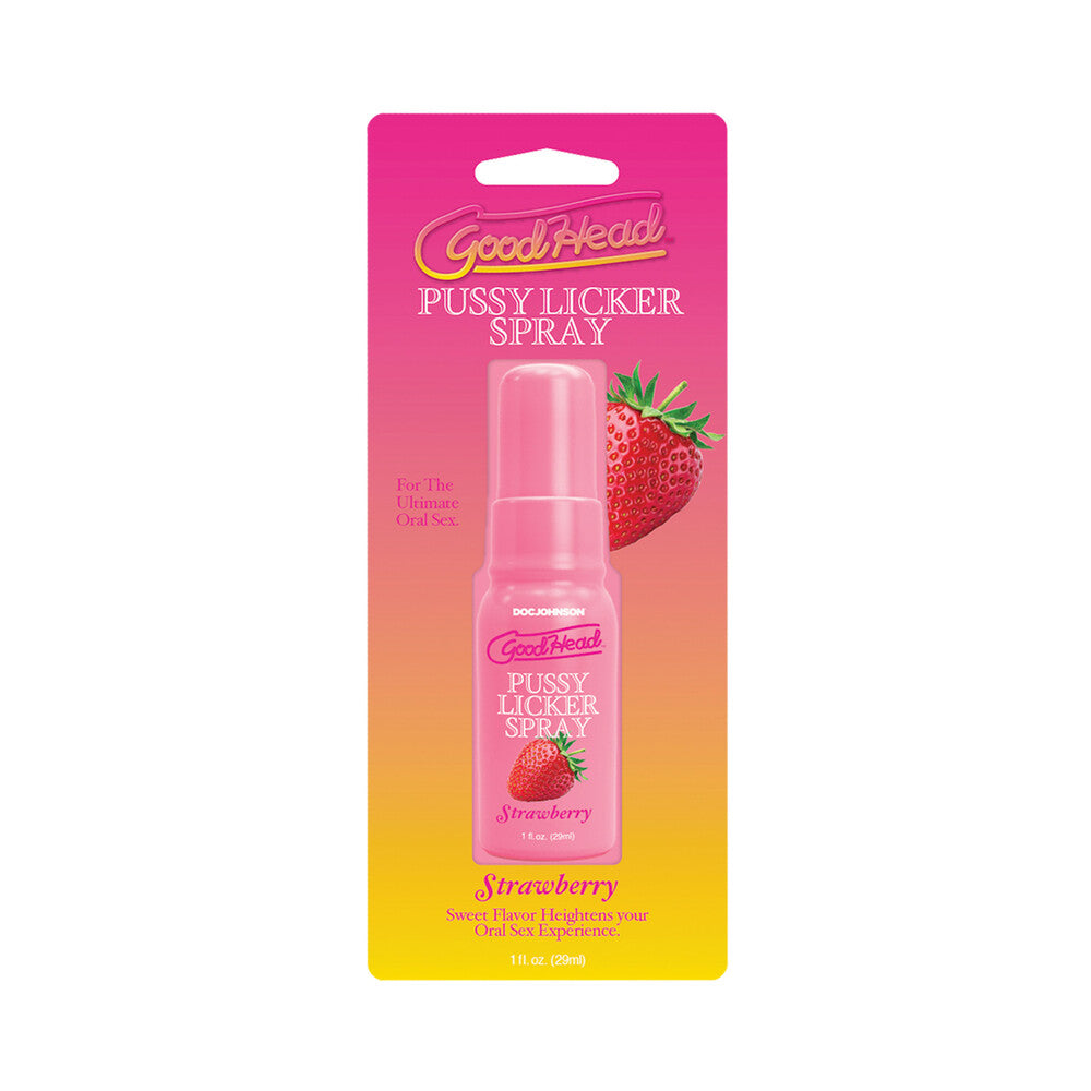GoodHead Pussy Licker Spray-Strawberry 1 fl. oz.