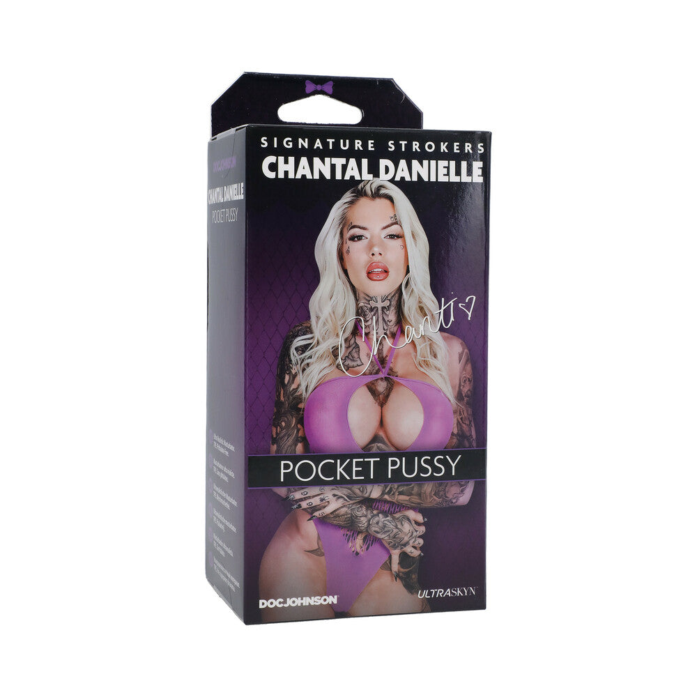 Signature Strokers ULTRASKYN Pocket Pussy - Chantal Danielle, Vanilla