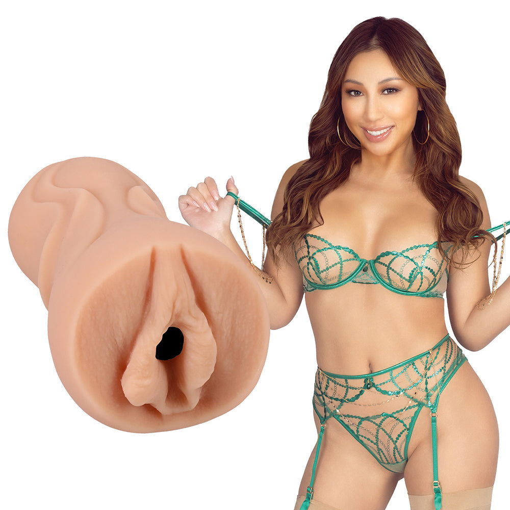 Signature Strokers ULTRASKYN Pocket Pussy - Nicole Doshi, Vanilla