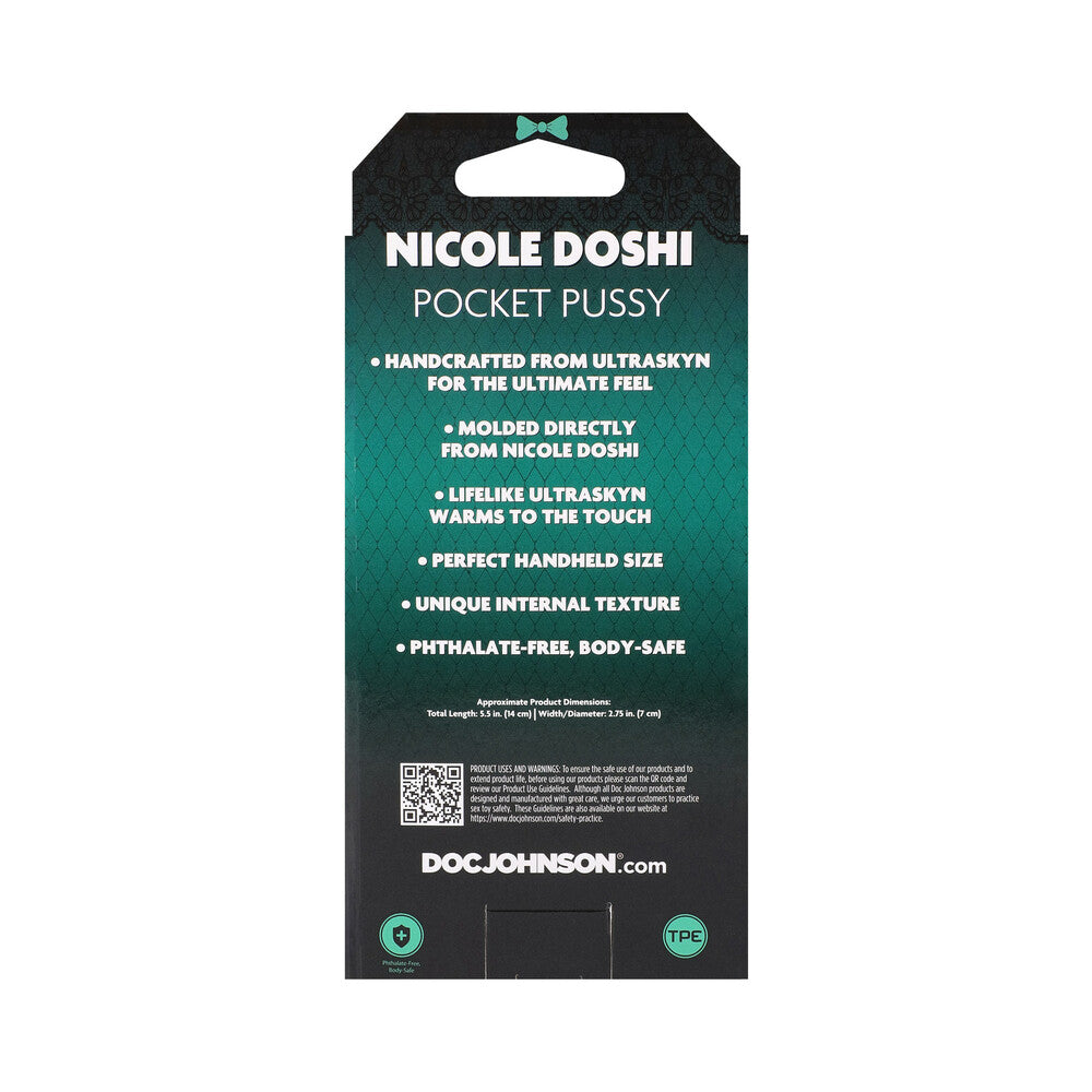Signature Strokers ULTRASKYN Pocket Pussy - Nicole Doshi, Vanilla