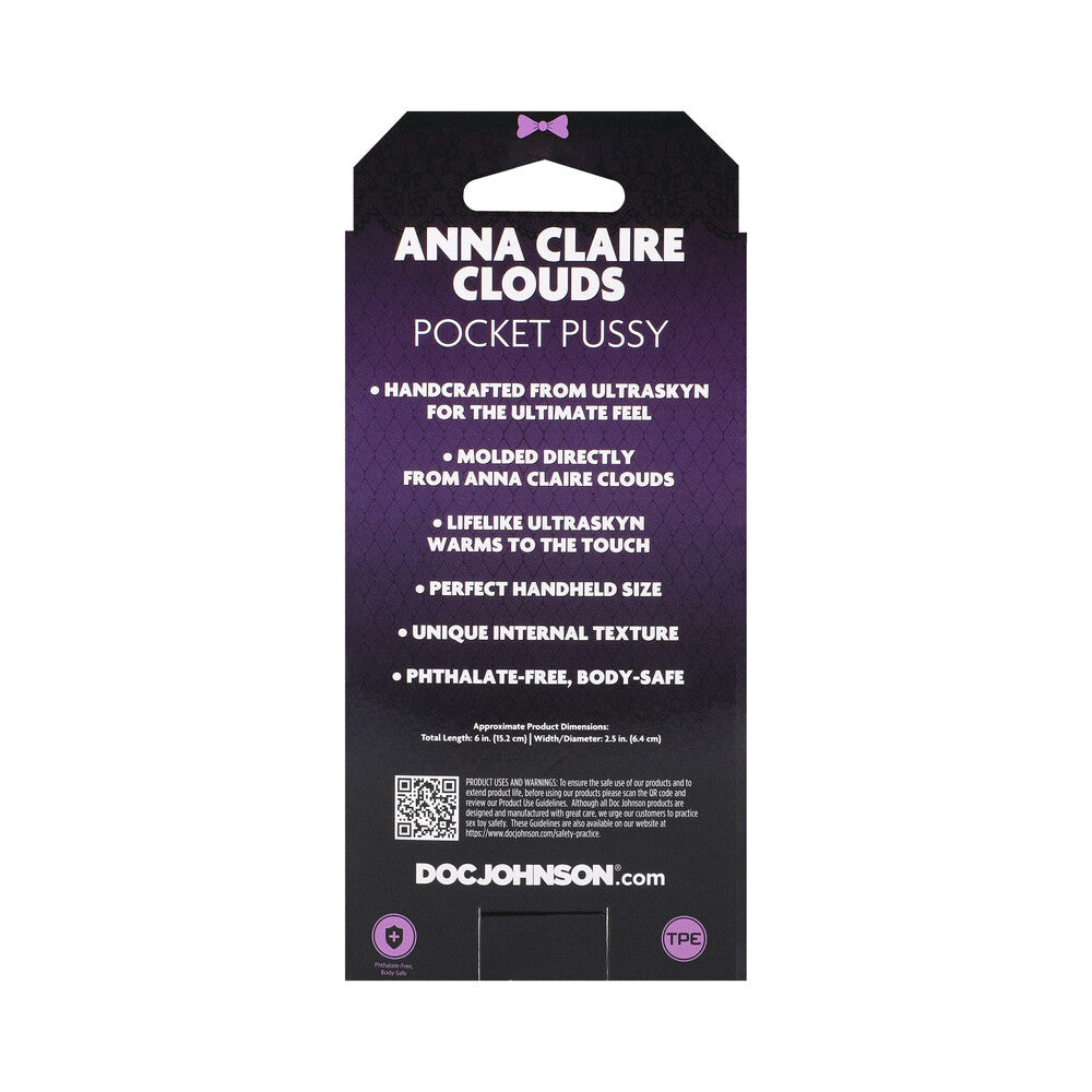 Signature Strokers ULTRASKYN Pocket Pussy - Anna Claire Clouds, Vanilla